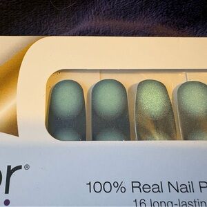 Color Street Shimmering blue ombré  Nail Strips